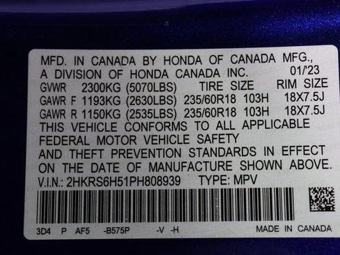 Certified 2023 Honda CR-V Sport image 30