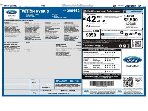 Used 2018 Ford Fusion S FWD image 2
