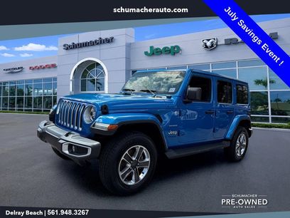 Used 2022 Jeep Wrangler Unlimited Sahara w/ LED Lighting Group