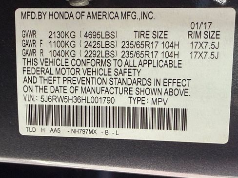 Used 2017 Honda CR-V LX image 23