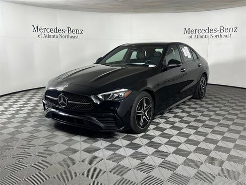 Used 2024 Mercedes-Benz C 300 Sedan w/ AMG Line w/ Night Package image 3