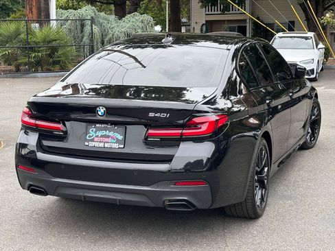 Used 2021 BMW 540i w/ M Sport Package RWD image 22