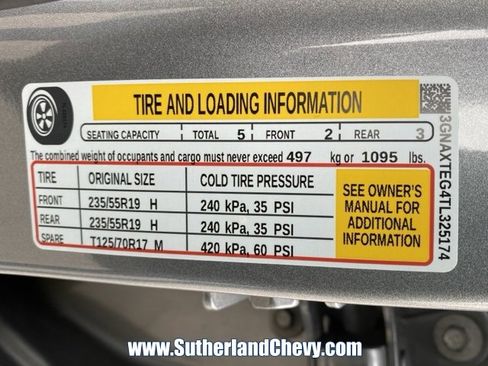 New 2026 Chevrolet Equinox RS w/ LPO, Floor Liner Package image 48