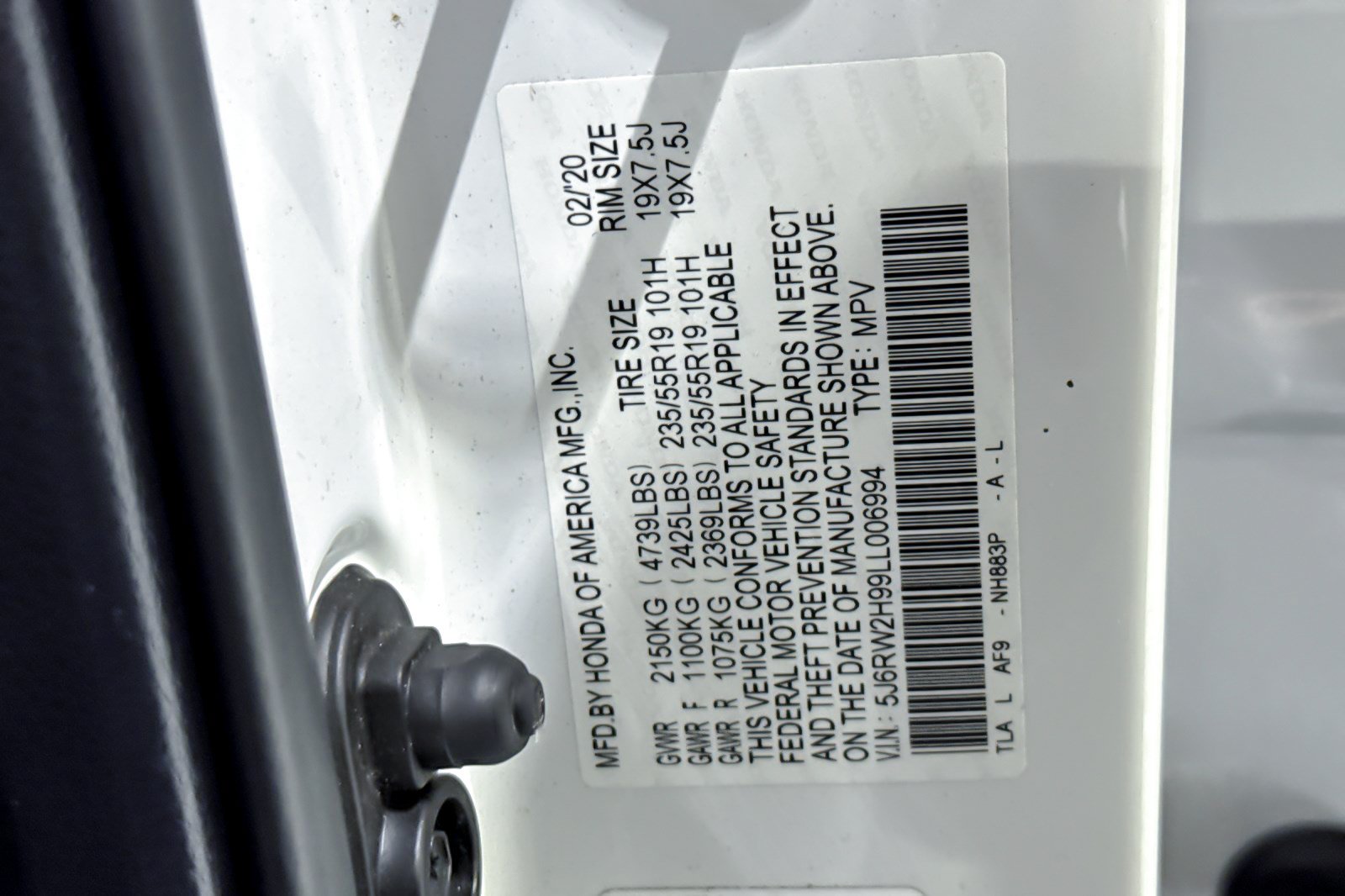 Used 2020 Honda CR-V Touring image 28