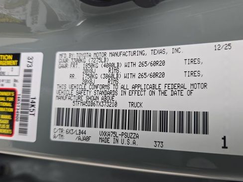 New 2026 Toyota Tundra 1794 Edition image 35