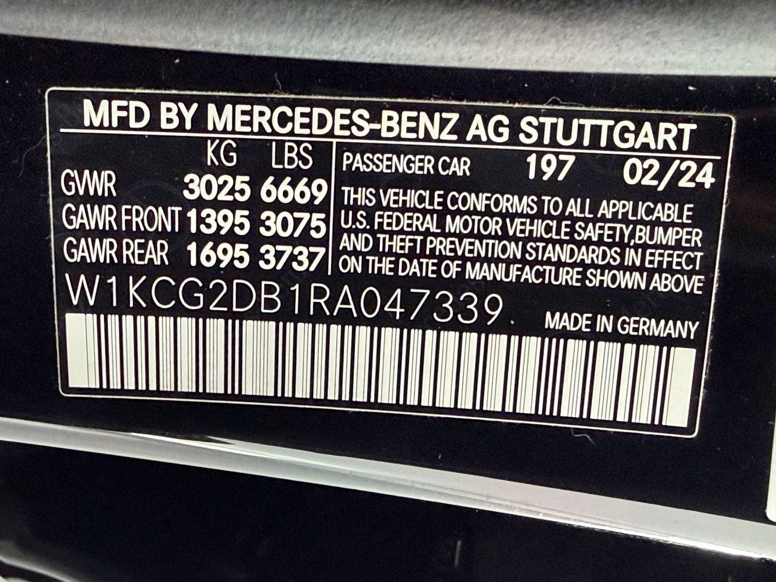 Certified 2024 Mercedes-Benz EQS 450+ Sedan image 24