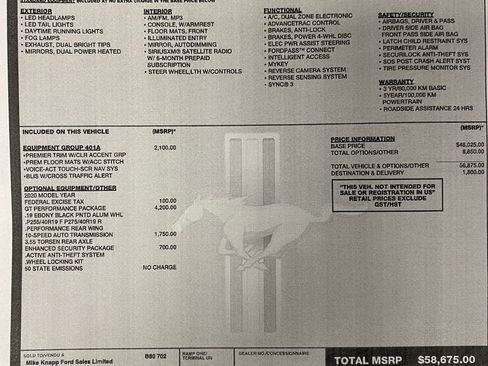 Used 2020 Ford Mustang GT Premium w/ GT Performance Package image 29