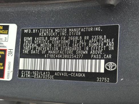 Used 2008 Toyota Camry XLE FWD image 28