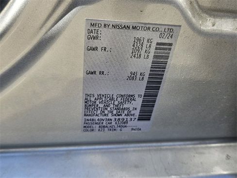 Used 2024 Nissan Altima 2.5 SV image 19