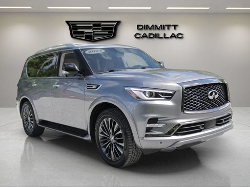 Used 2021 INFINITI QX80 Premium Select w/ Cargo Package RWD image 3