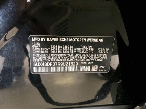 Used 2024 BMW X3 sDrive30i w/ Convenience Package RWD image 32