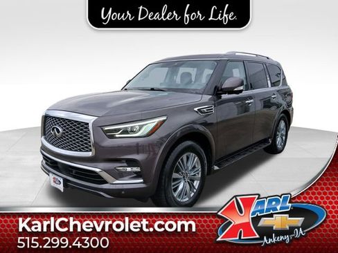 Used 2022 INFINITI QX80 Luxe w/ All-Season Package image 1