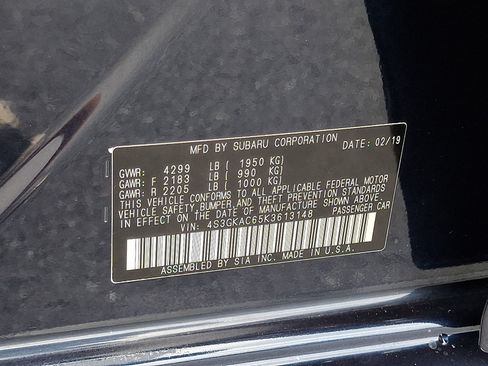 Used 2019 Subaru Impreza 2.0i Premium AWD/4WD image 26