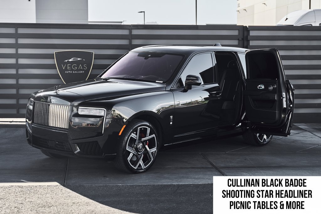 Used 2025 Rolls-Royce Cullinan Black Badge AWD/4WD image 1