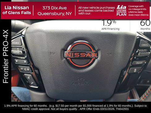 New 2026 Nissan Frontier PRO-4X image 18