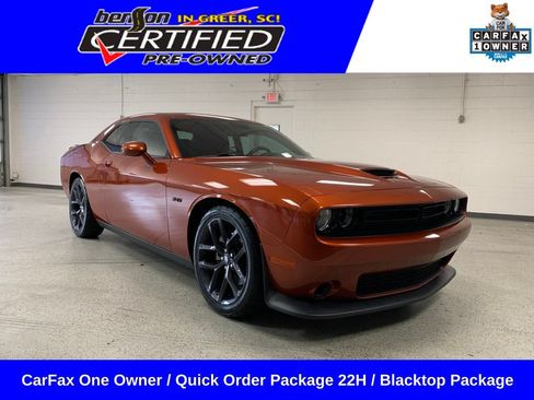 Certified 2023 Dodge Challenger R/T w/ Blacktop Package RWD image 1