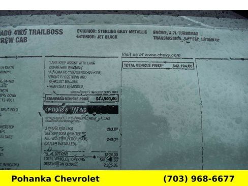 New 2026 Chevrolet Colorado Trail Boss AWD/4WD image 32