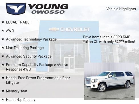 Certified 2023 GMC Yukon XL Denali image 8