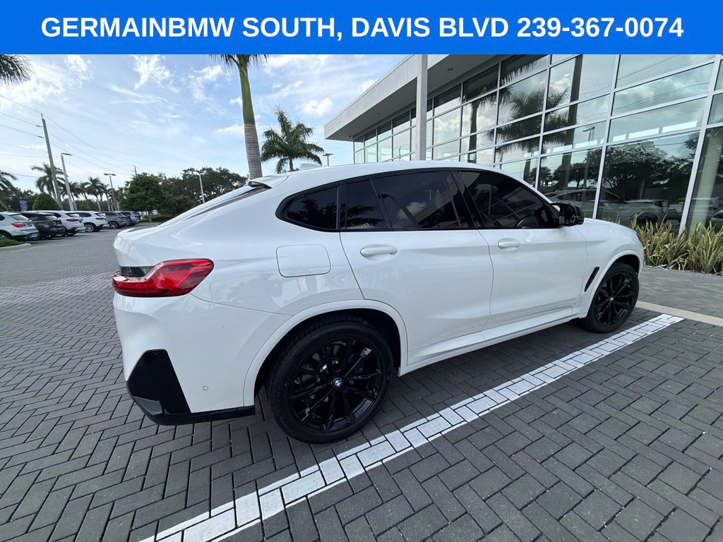 Certified 2024 BMW X4 M40i w/ Parking Assistance Package AWD/4WD image 13