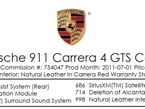 Used 2012 Porsche 911 Carrera 4 GTS image 5