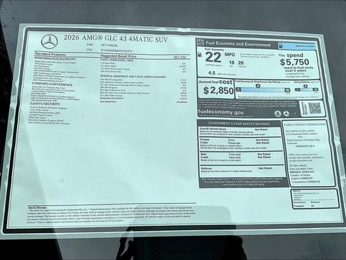 New 2026 Mercedes-Benz GLC 43 AMG 4MATIC image 13