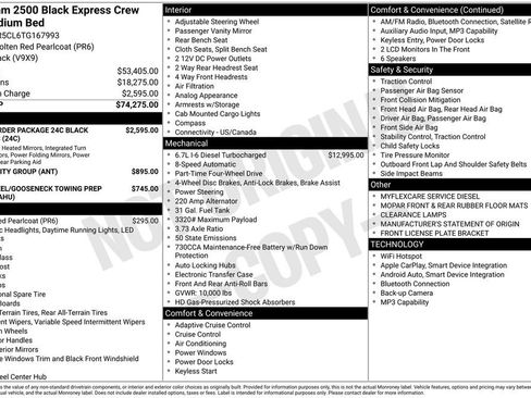 New 2026 RAM 2500 Tradesman image 24