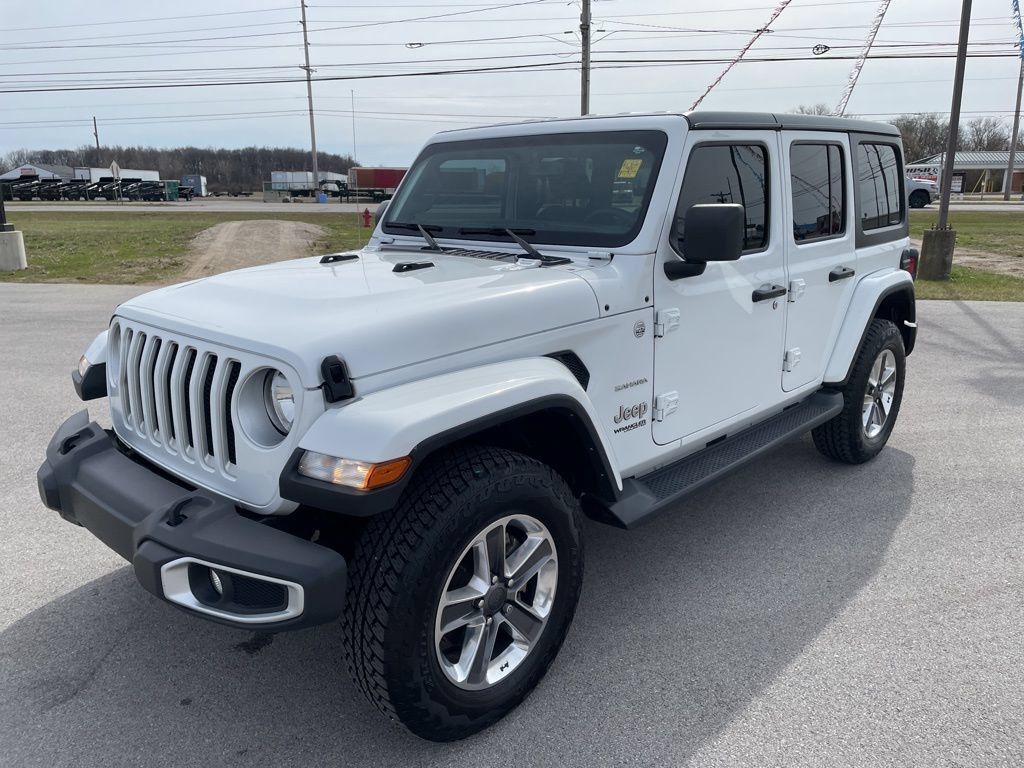 Used 2022 Jeep Wrangler Unlimited Sahara AWD/4WD image 4