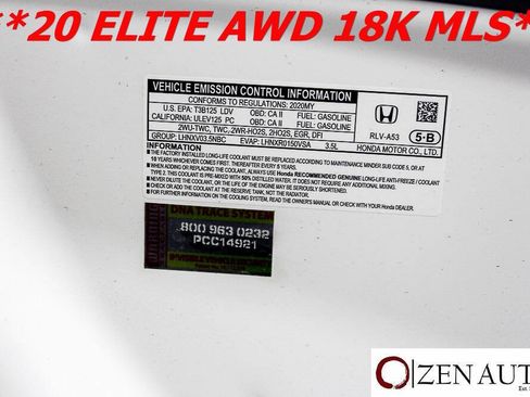 Used 2020 Honda Passport Elite image 68