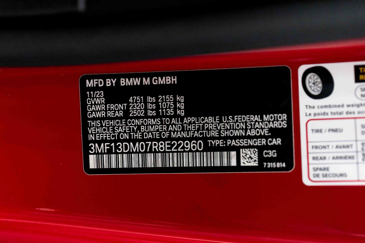 Used 2024 BMW M2 w/ Carbon Package RWD image 94