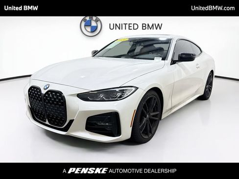 Used 2021 BMW 430i Coupe w/ M Sport Package RWD image 1
