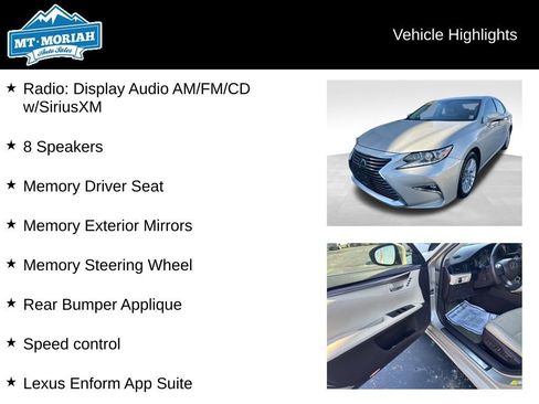 Used 2016 Lexus ES 350 image 12