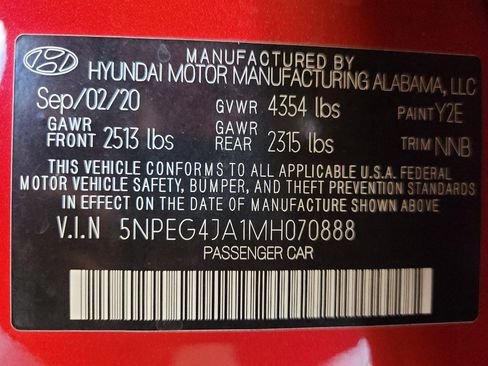 Used 2021 Hyundai Sonata SE FWD image 33
