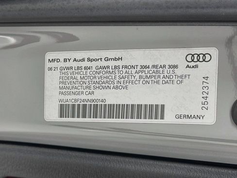 Certified 2022 Audi RS 6 w/ Executive Package AWD/4WD image 34