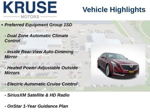 Used 2016 Cadillac CT6 Luxury w/ Active Chassis Package AWD/4WD image 10