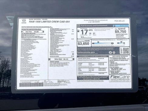New 2026 RAM 1500 Limited AWD/4WD image 41