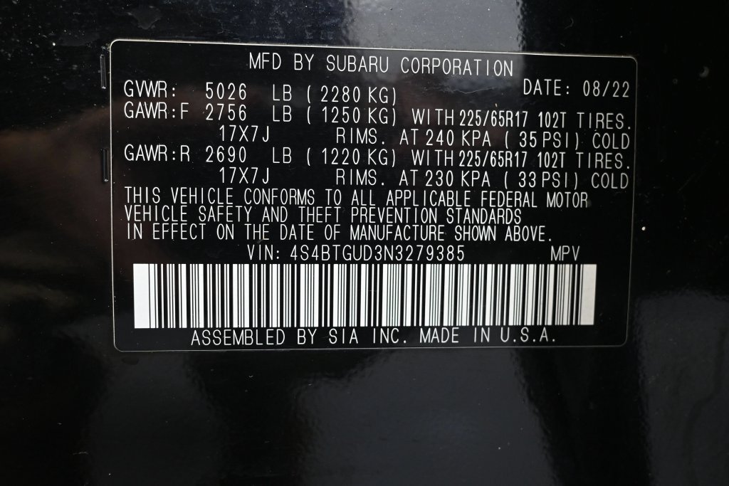 Used 2022 Subaru Outback Wilderness AWD/4WD image 43