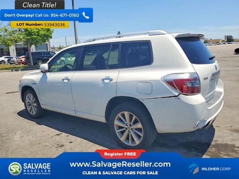 Used 2008 Toyota Highlander 4WD Hybrid image 3