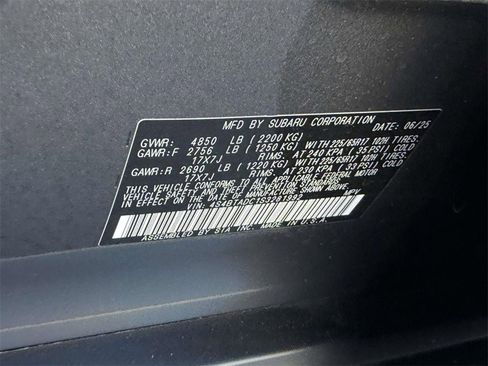 Certified 2025 Subaru Outback Premium image 27