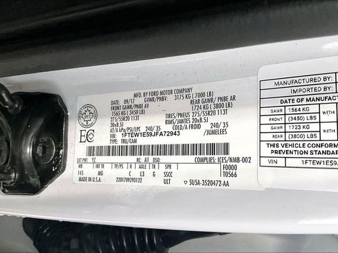 Used 2018 Ford F150 XLT w/ Equipment Group 302A Luxury image 20