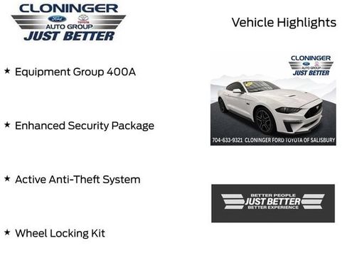 Used 2021 Ford Mustang GT Premium w/ Enhanced Security Package RWD image 3