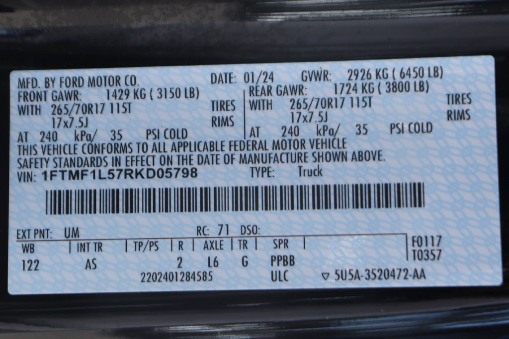 Used 2024 Ford F150 XL AWD/4WD image 45