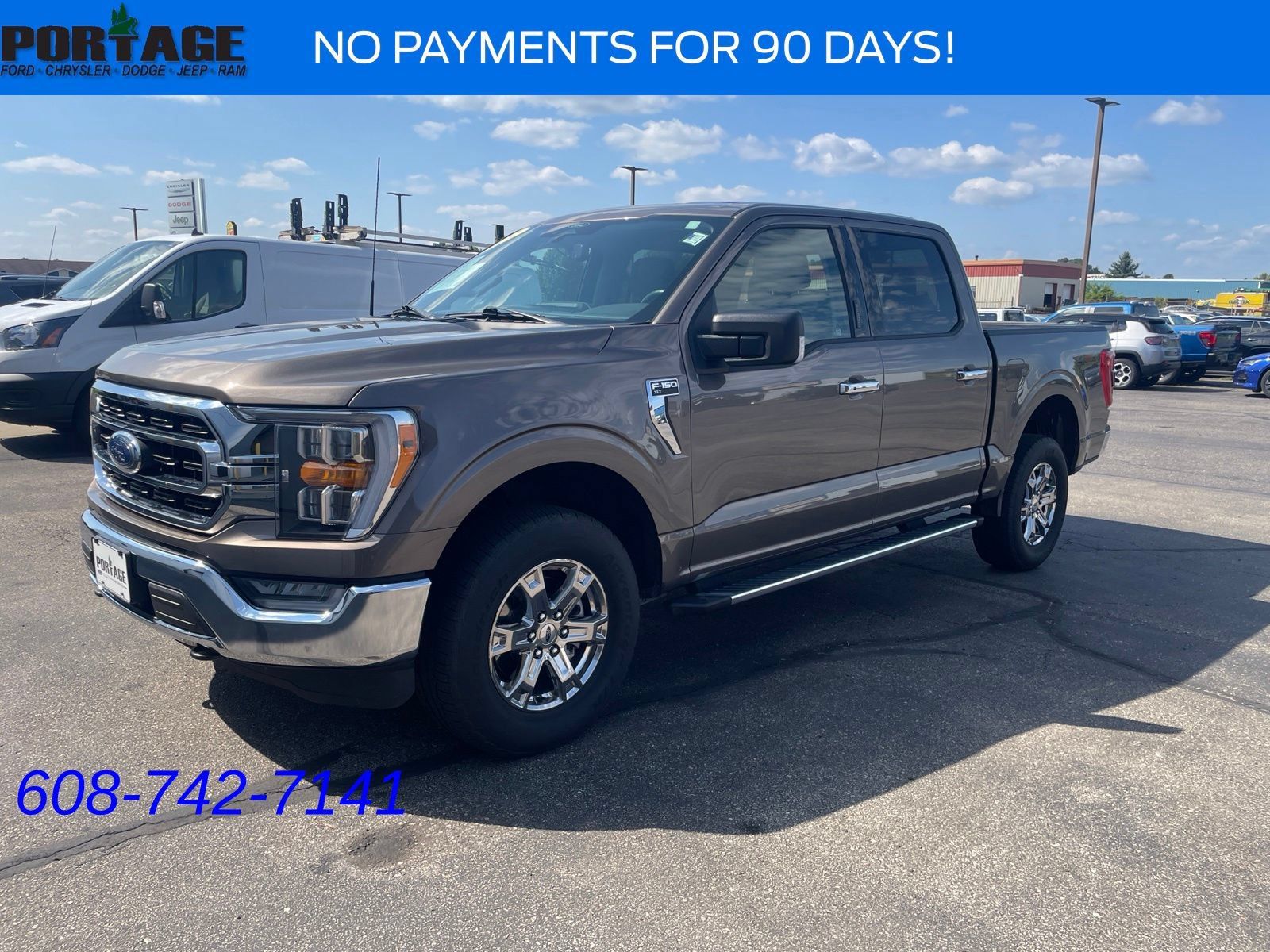 Used 2022 Ford F150 XLT w/ Equipment Group 302A High AWD/4WD image 3