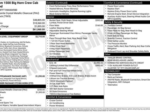 Used 2022 RAM 1500 Big Horn image 34