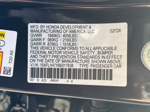 Used 2024 Honda Civic EX-L image 29