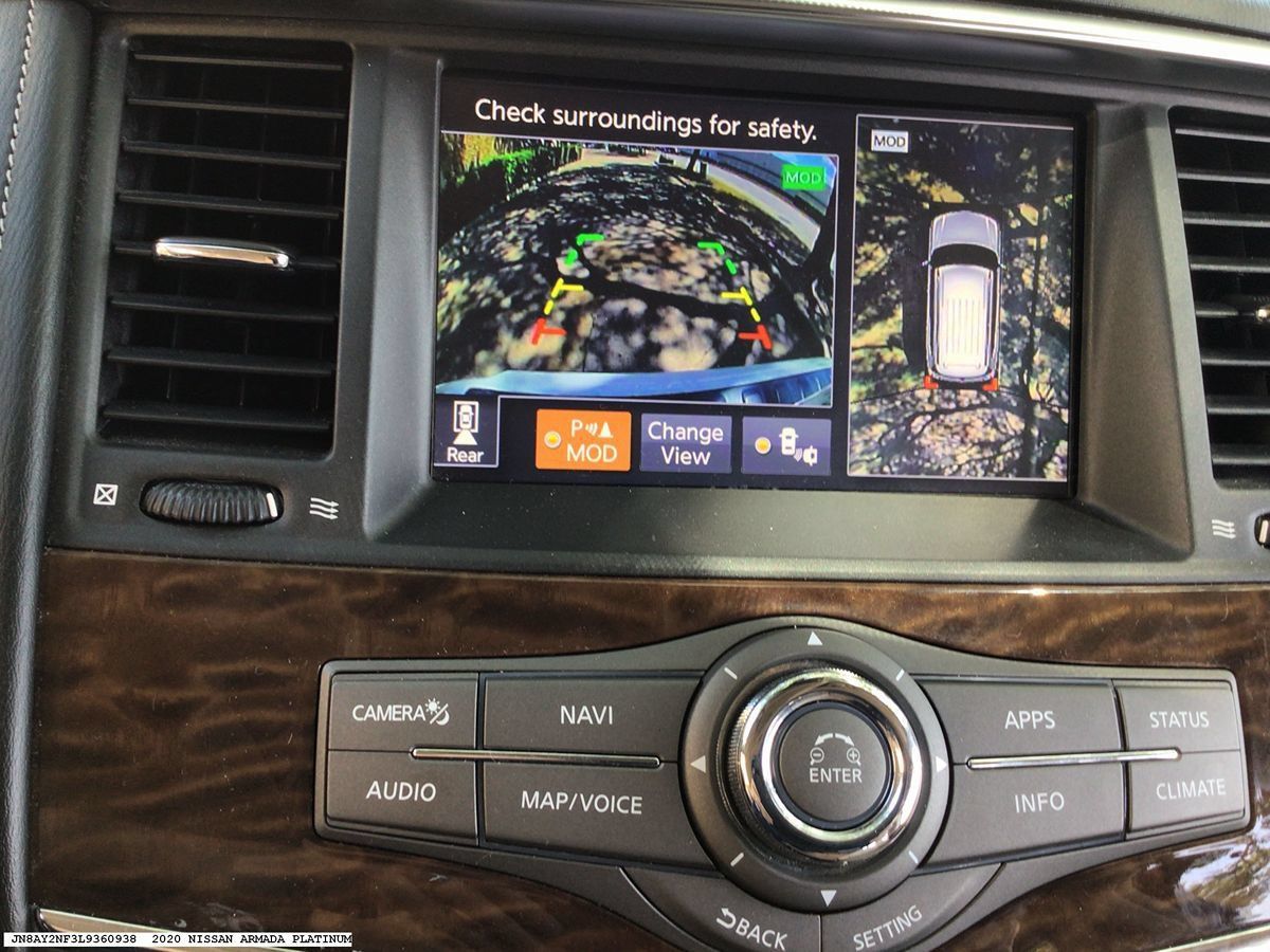 Used 2020 Nissan Armada Platinum w/ Captain's Chairs Package RWD image 12