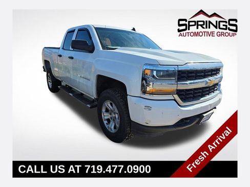 Used 2018 Chevrolet Silverado 1500 W/T w/ WT Convenience Package AWD/4WD image 1