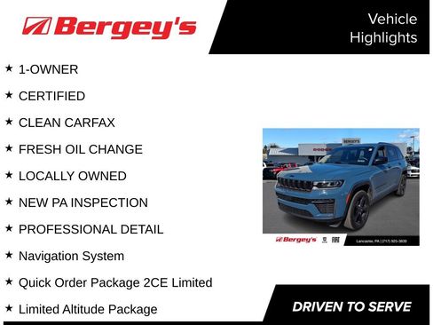 Used 2026 Jeep Grand Cherokee Limited w/ Limited Altitude Package AWD/4WD image 8