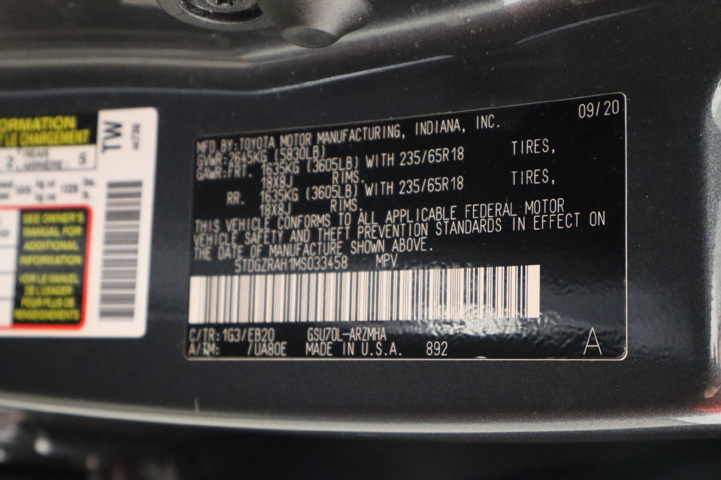 Used 2021 Toyota Highlander XLE FWD image 42