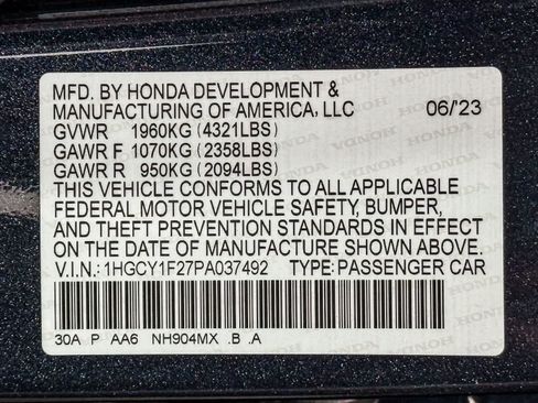 Used 2023 Honda Accord LX image 29
