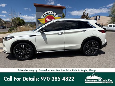 Used 2022 INFINITI QX50 Luxe w/ Appearance Package AWD/4WD image 3